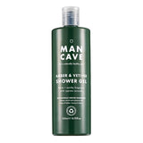 ManCave Amber and Vetiver Shower Gel 500ml, imported from the UK