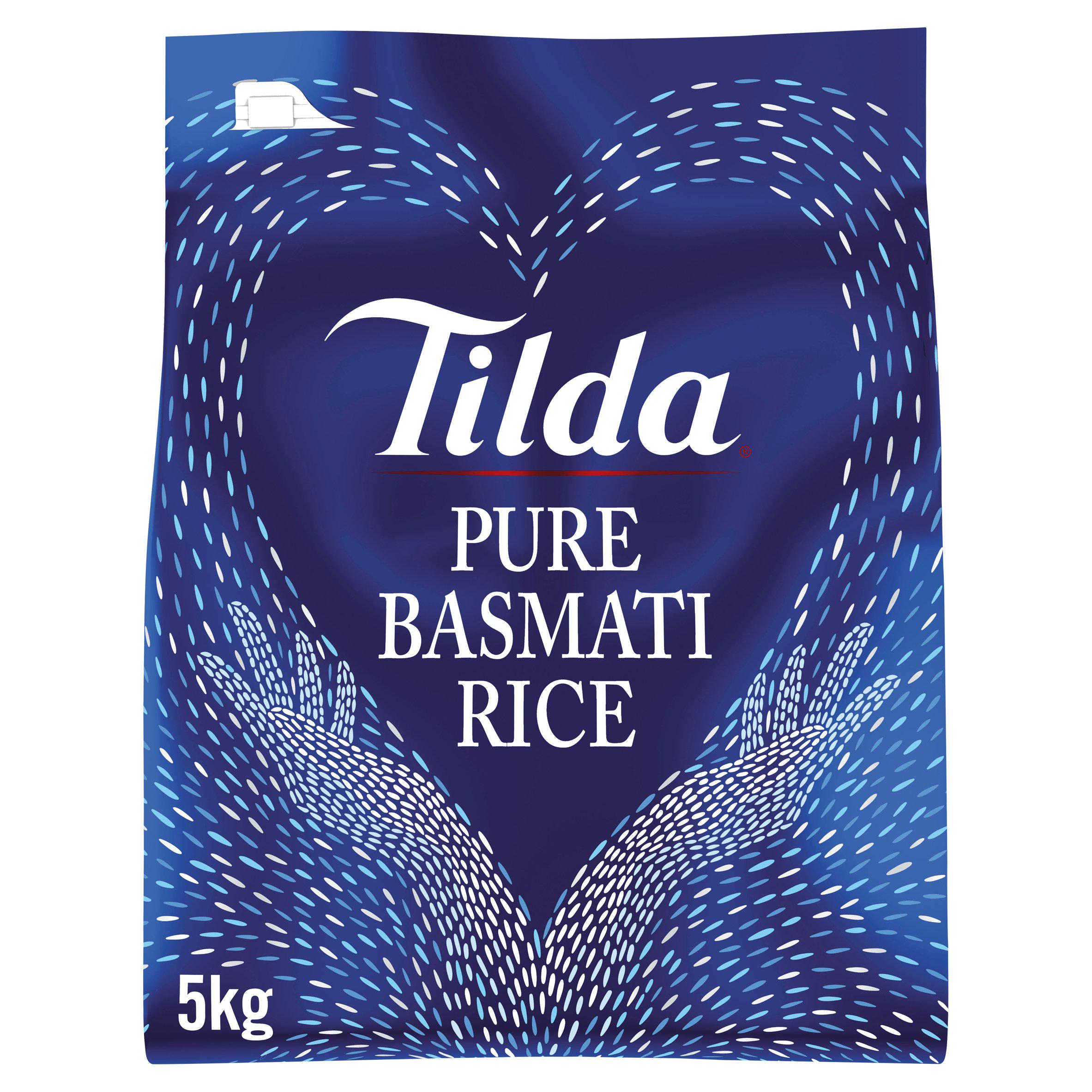 Tilda Pure Basmati Rice 5kg rice Sainsburys   