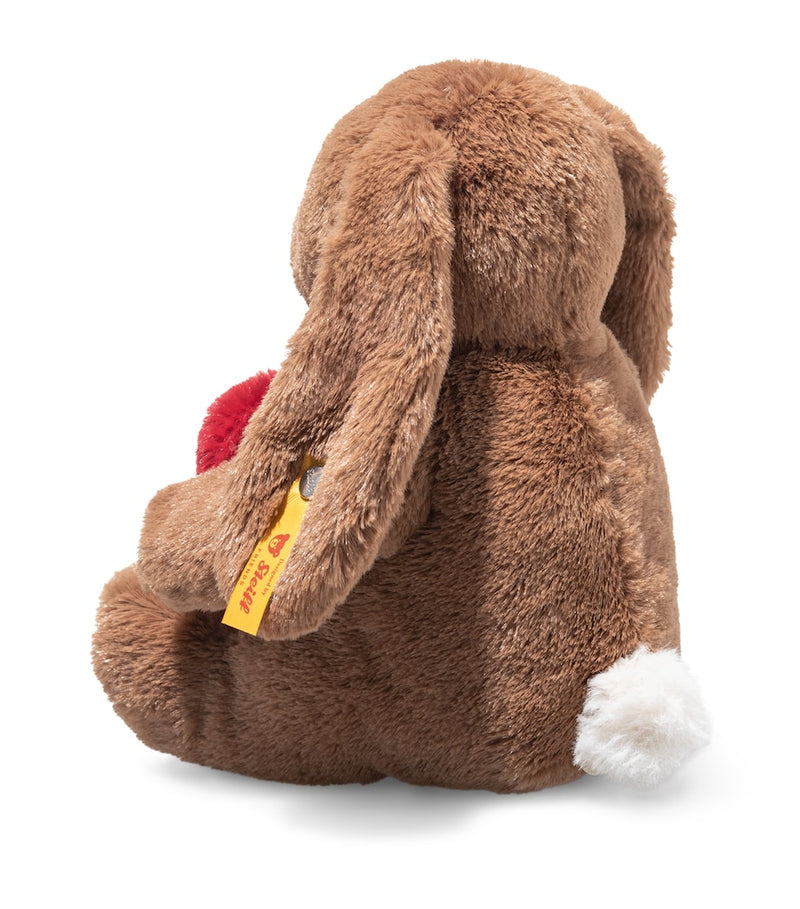 Steiff Hoppie Love Rabbit plush toy 16cm, UK version