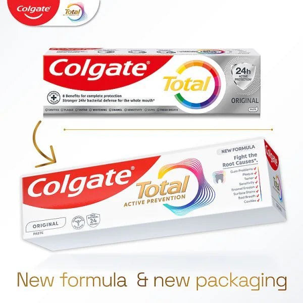 Colgate Total Original Toothpaste 125ml tube - British product