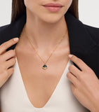 Bvlgari Divas' Dream necklace onyx diamonds yellow gold, UK version