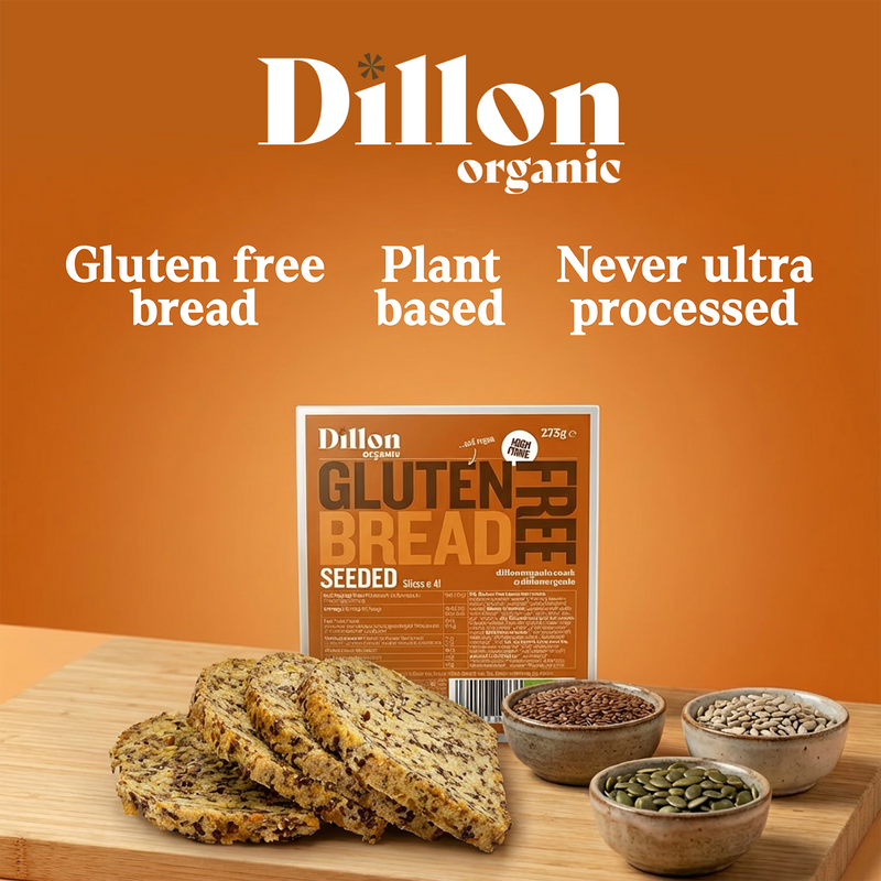 Dillon Organic Sliced Gluten Free Seeded Bread 275g