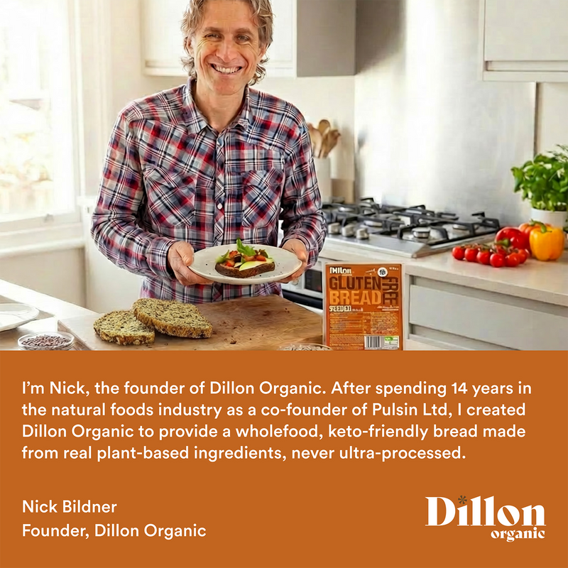 Dillon Organic Sliced Gluten Free Seeded Bread 275g