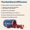 Nutriburst men's multivitamin gummies 60 count, imported from the UK