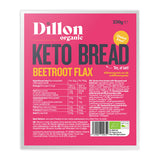 Holland & Barrett Dillon Organic Beetroot Flax Keto Bread 250g- Buy online at McGrocer
