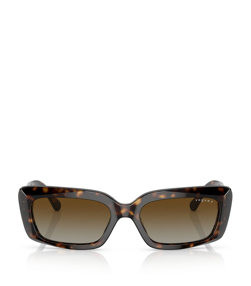 Vogue acetate pillow sunglasses tortoiseshell, imported from the UK