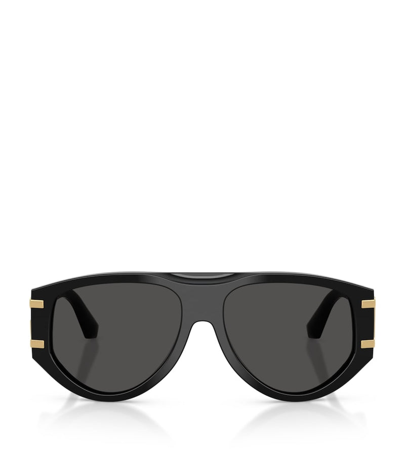 Dolce&Gabbana pilot sunglasses oversized acetate - British product