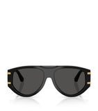 Dolce&Gabbana pilot sunglasses oversized acetate - British product