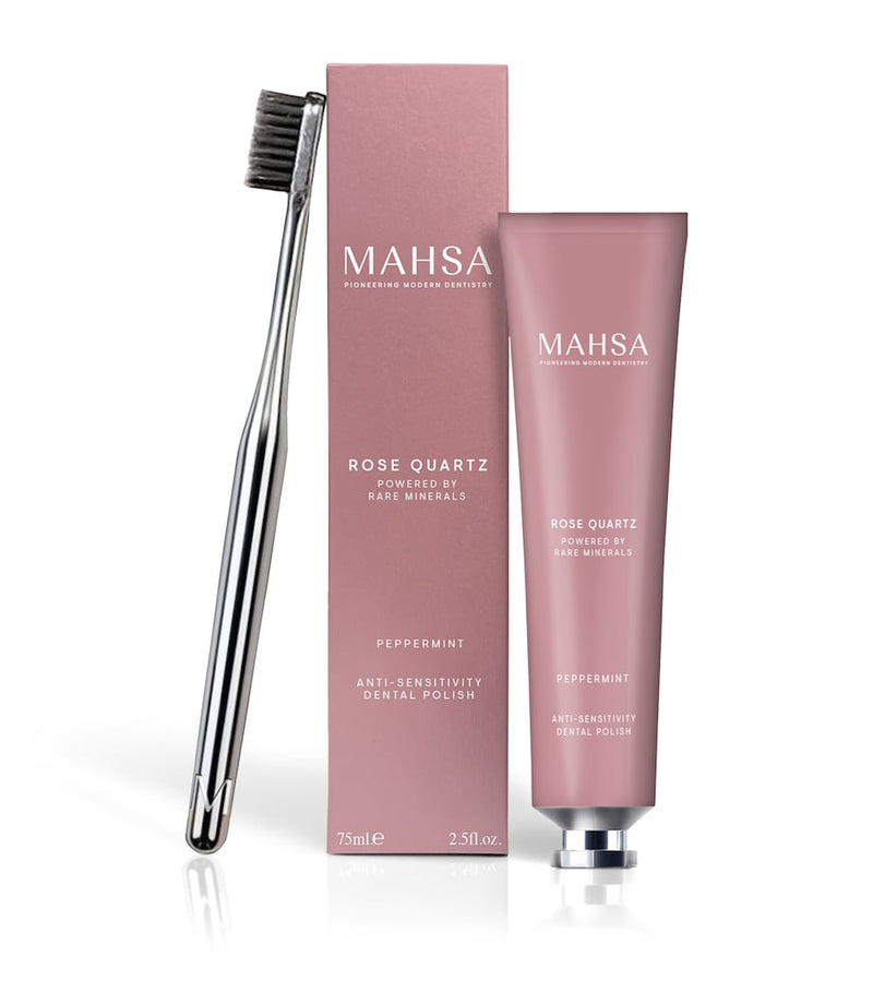 Masha Rose Quartz anti-sensitivity dental polish 75ml, imported from the UK