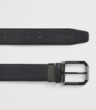 Emporio Armani leather tongue belt 3cm - British product