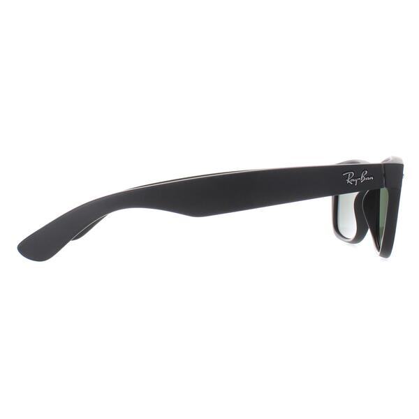 Ray-Ban New Wayfarer 2132 black sunglasses 52mm, UK version