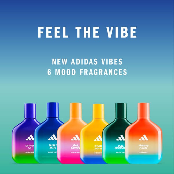 adidas Vibes Energy Drive Eau de Parfum 100ml - British product