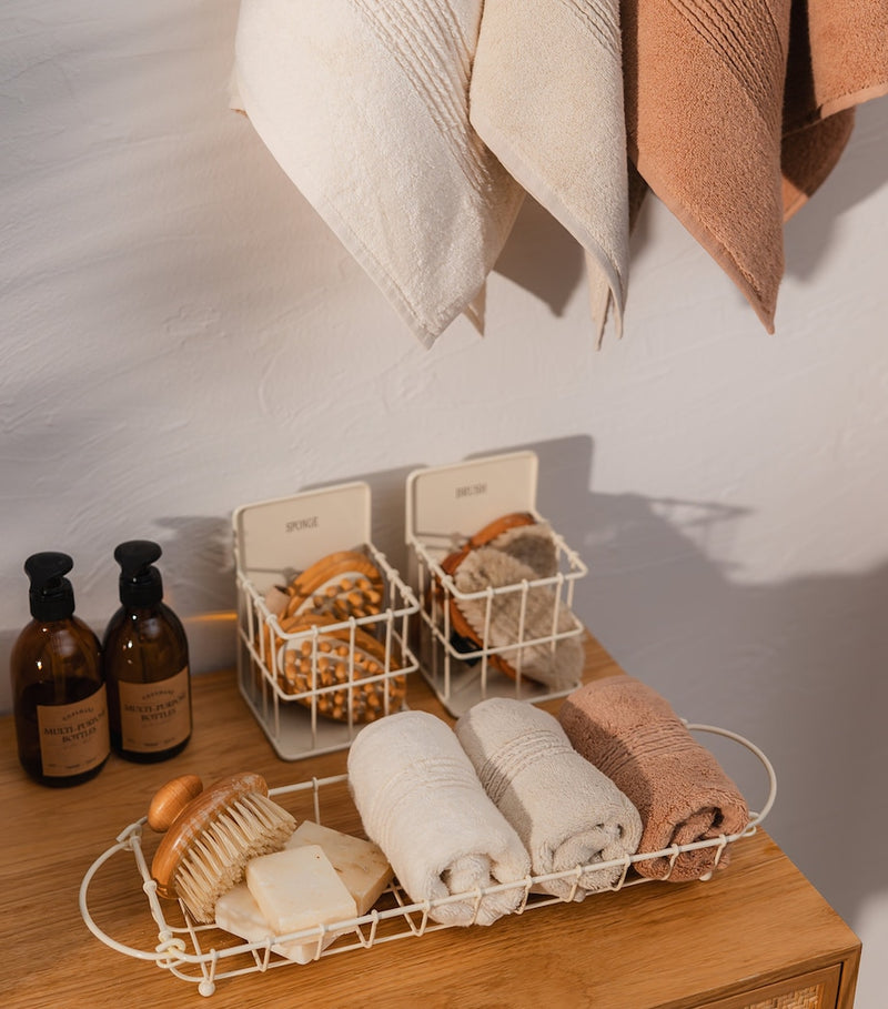 Hamam Galata organic cotton bath towel 70cm x 140cm - British product