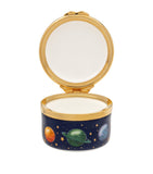 Halcyon Days love theme enamel box 4cm x 3cm, UK version