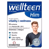 Vitabiotics Wellteen Him - 30 Tablets GOODS Boots