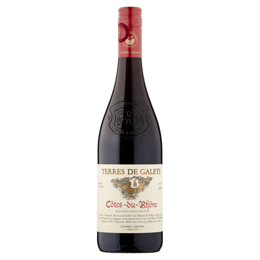 Terres De Galets Côtes du Rhône 75cl All red wine Sainsburys   