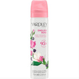 Yardley English Rose Body Spray 75ml (British brand)
