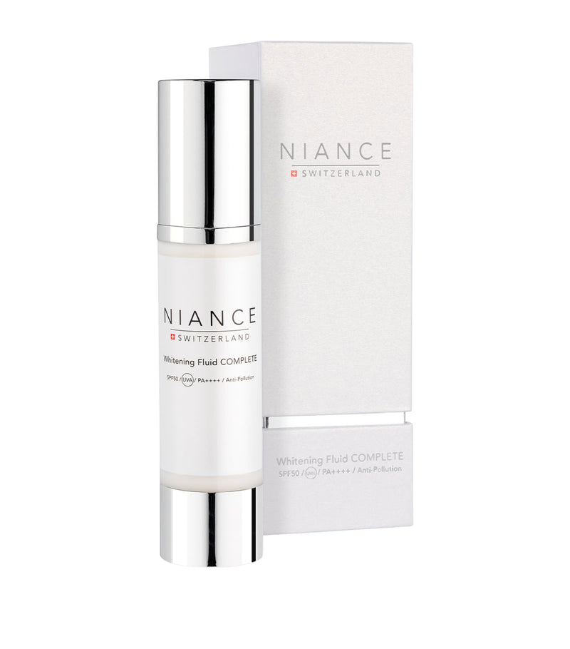 NIANCE SWITZERLAND Whitening Fluid COMPLETE 50ml, imported from the UK