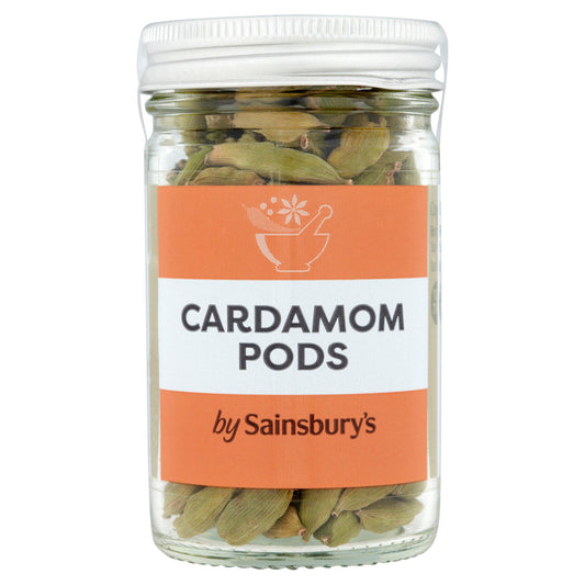 Sainsbury's Cardamom Pods 28g Herbs spices & seasoning Sainsburys   