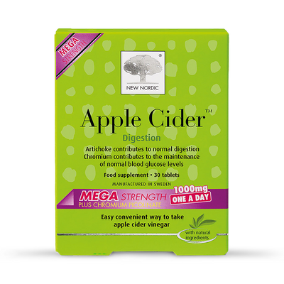 Holland & Barrett New Nordic Apple Cider Mega Dietary Supplement 30 Tablets- Buy online at McGrocer