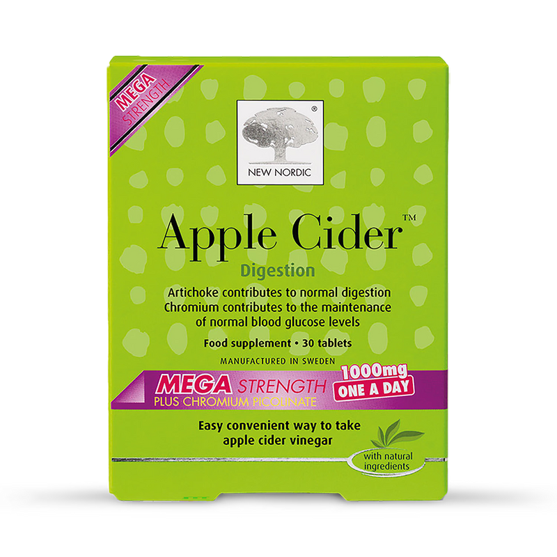 New Nordic apple cider vinegar tablets - British product