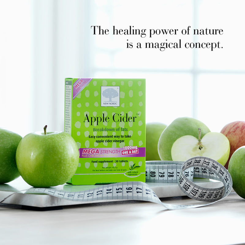 New Nordic apple cider vinegar tablets - British product