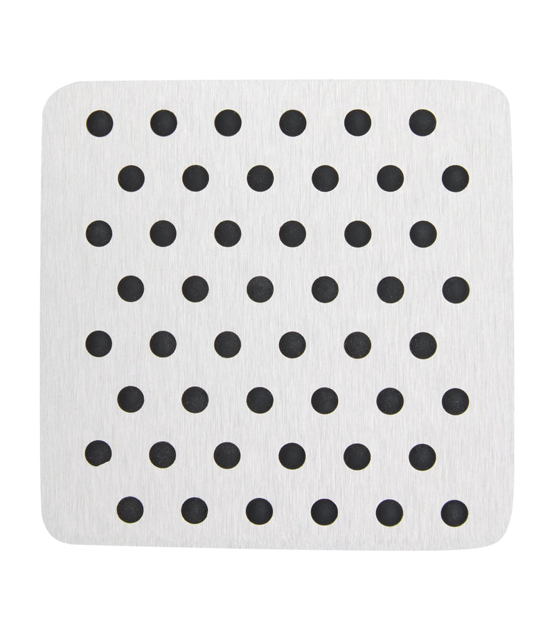 Kaymet polka-dot coaster with silicone rubber grips, UK version