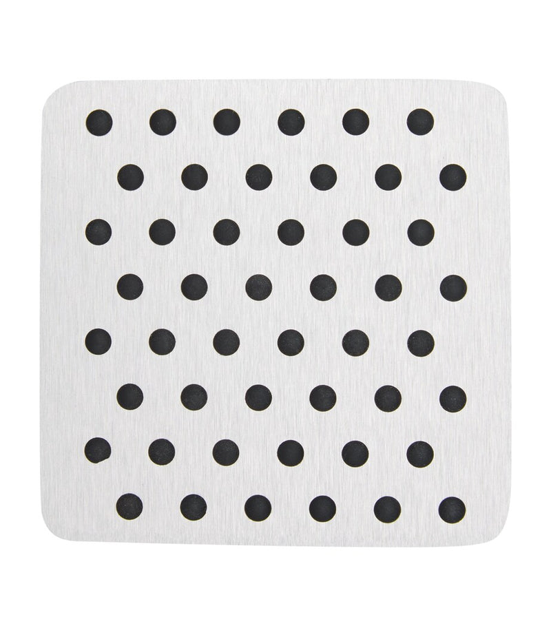 Kaymet polka-dot coaster with silicone rubber grips, UK version