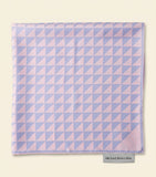 Prada silk triangle print scarf 90cm (British brand)