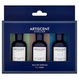 Superdrug Artiscent Male Gift Set Cedar Blanc Musk Doré Vetiver 3 x 20ml Fragrance- Buy online at McGrocer