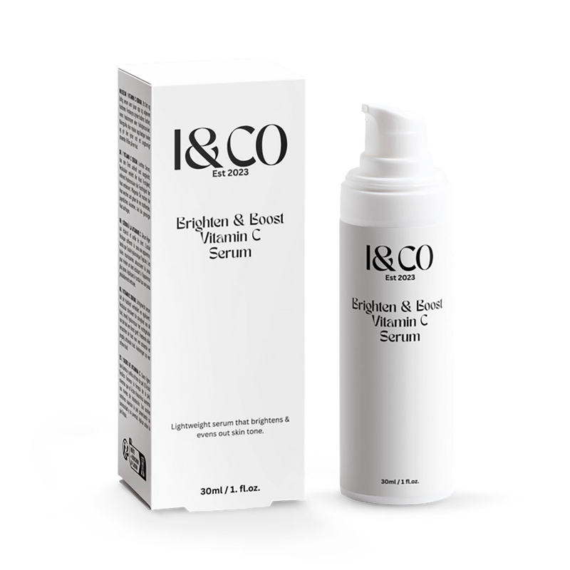 I&Co Cosmetics Brighten & Boost Vitamin C Serum 30ml, UK version