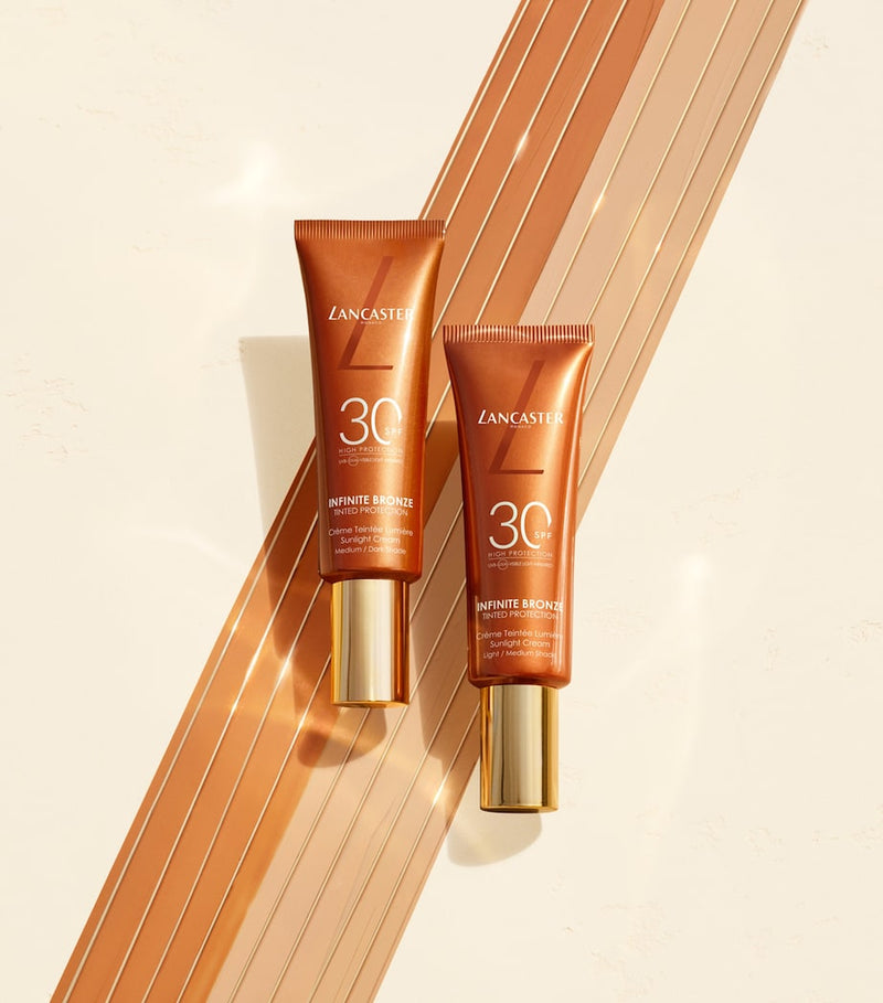 Lancaster Infinite Bronze tinted sunscreen SPF30 50ml (British brand)