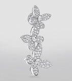 Graff diamond butterfly drop earrings 50mm, imported from the UK