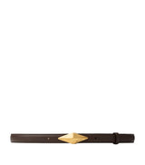 Harrods Jimmy Choo Leather Diamond Clasp Belt- Buy online at McGrocer