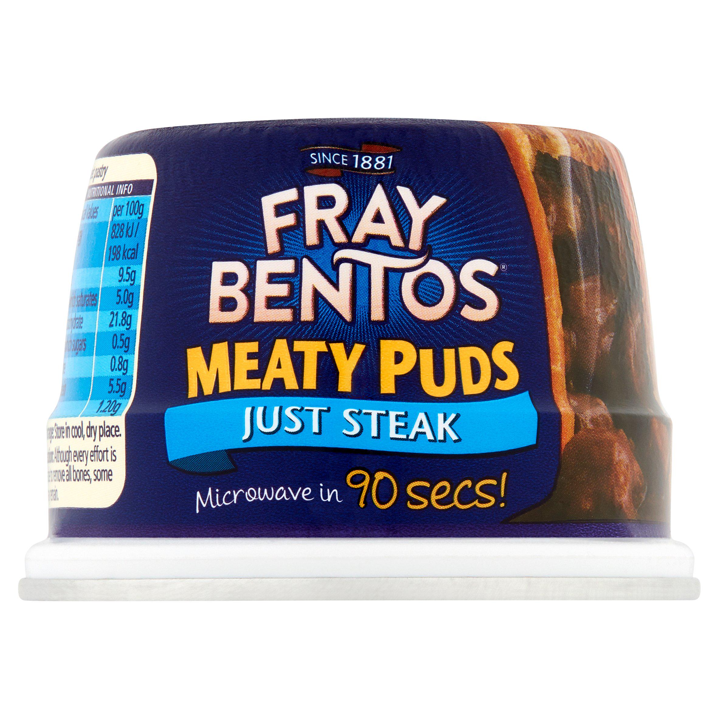 Fray Bentos Meaty Puds Just Steak 200g GOODS Sainsburys   