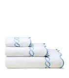 Pratesi Cotton Treccia Bath Towel 75cm x 150cm, imported from the UK