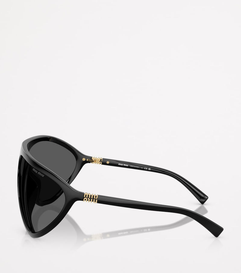 Miu Miu injected aviator sunglasses Italian brand - British product