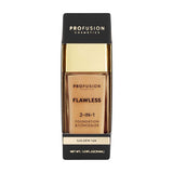 Profusion Cosmetics 2-In-1 Foundation Golden Tan, imported from the UK