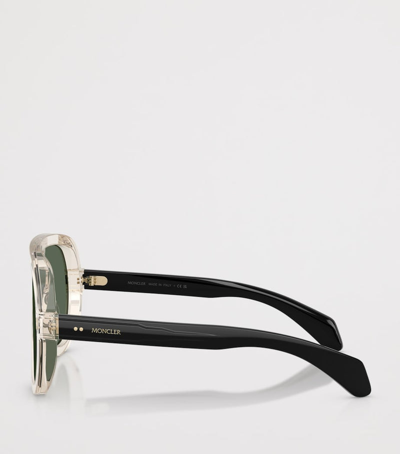 Moncler Sunsette Pilot sunglasses in acetate, UK version