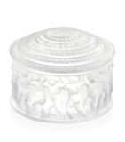 Lalique Enfants crystal jewellery box 8cm 11cm - British product