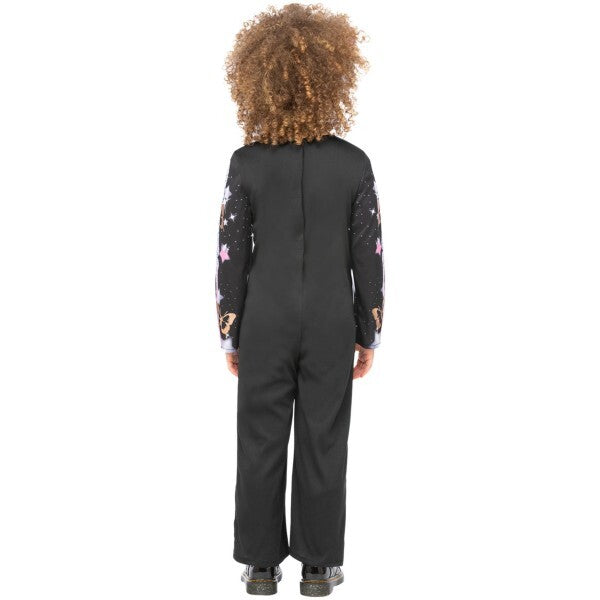 Smiffys Skeleton Rose Gold Sparkle Costume onesie and glitter mask - British product