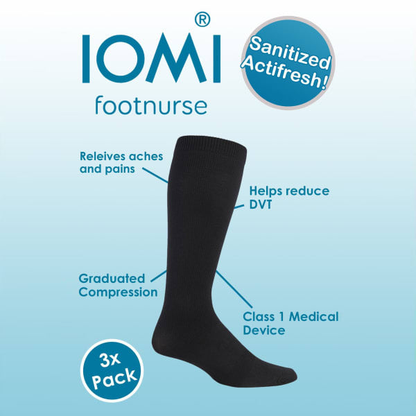 IOMI men's compression socks 3 pairs - British product