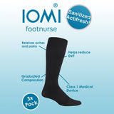 IOMI men's compression socks 3 pairs - British product