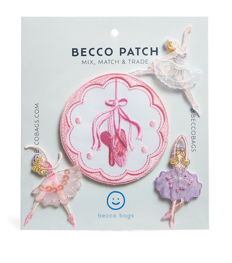 Becco Bags Ballet Blitz patch set 4-piece, imported from the UK
