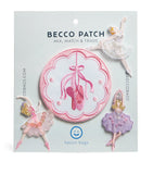 Becco Bags Ballet Blitz patch set 4-piece, imported from the UK