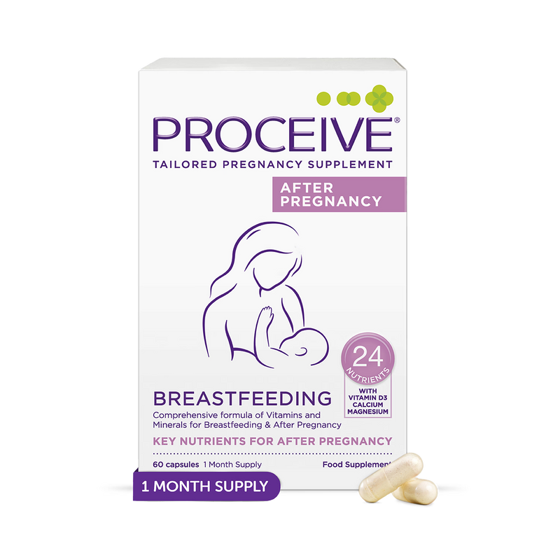 Proceive Breastfeeding Supplement 60 Capsules, imported from the UK