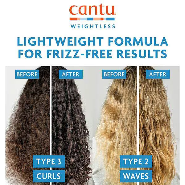 Cantu Weightless Smooth + Hold Gel 295ml - British product