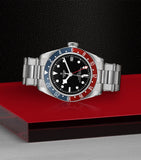 TUDOR Black Bay GMT watch 41mm with burgundy blue bezel - British product