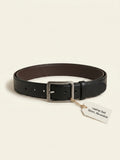 Cartier Tank de Cartier leather belt black green tea 3cm, imported from the UK