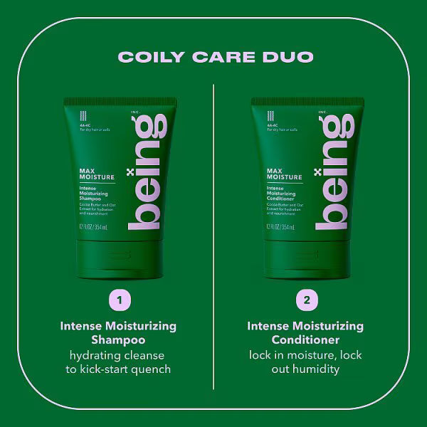Being Max Moisture shampoo 354ml - British product